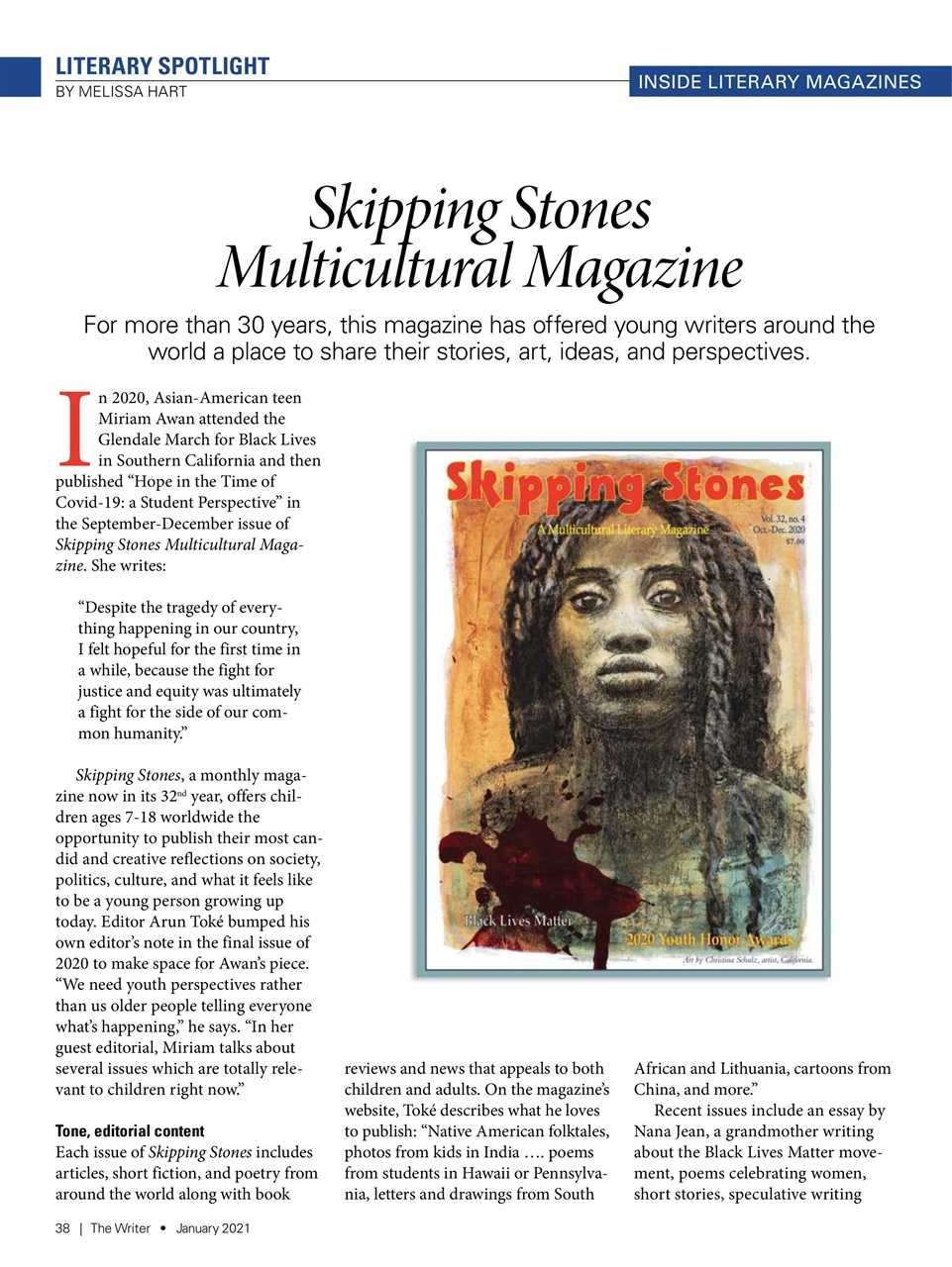 The Writer Preview Pages