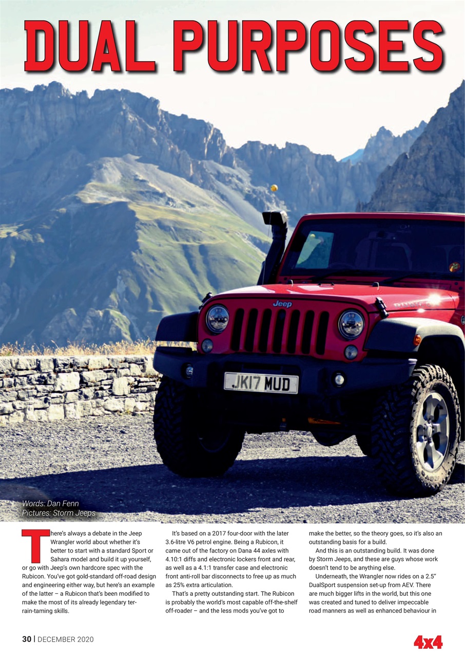 Overlander 4X4 Preview Pages