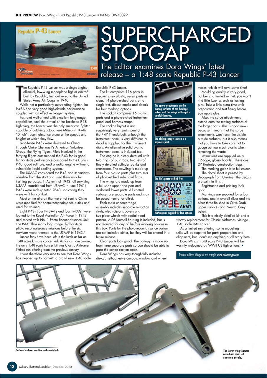 MIM: Aircraft Edition Preview Pages