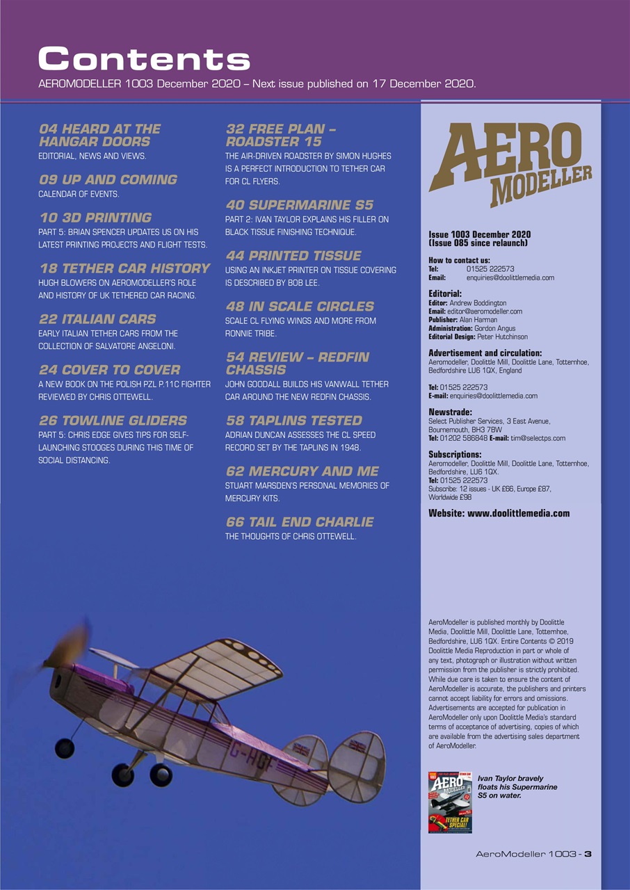 AeroModeller Preview Pages