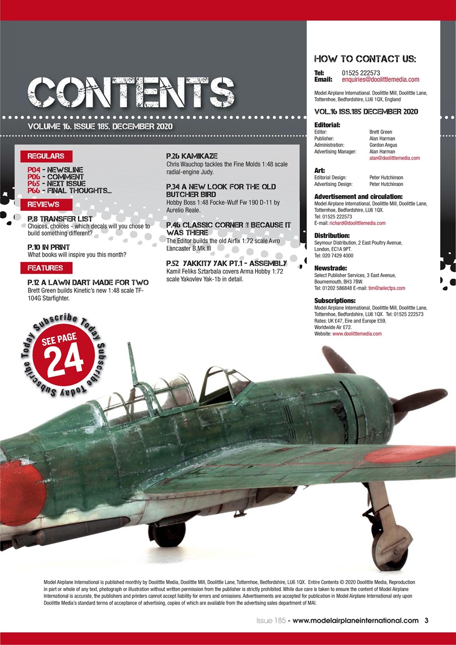 Model Airplane International Preview Pages