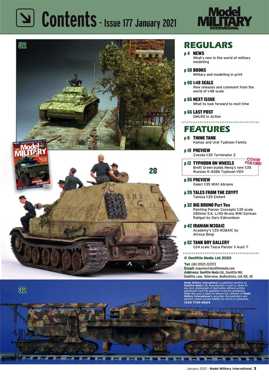 Model Military International Preview Pages