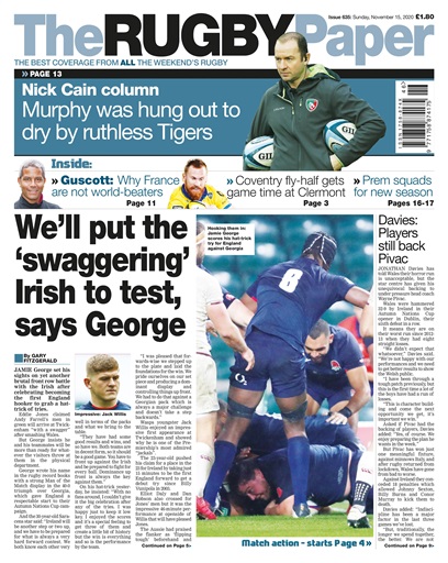 The Rugby Paper issue 