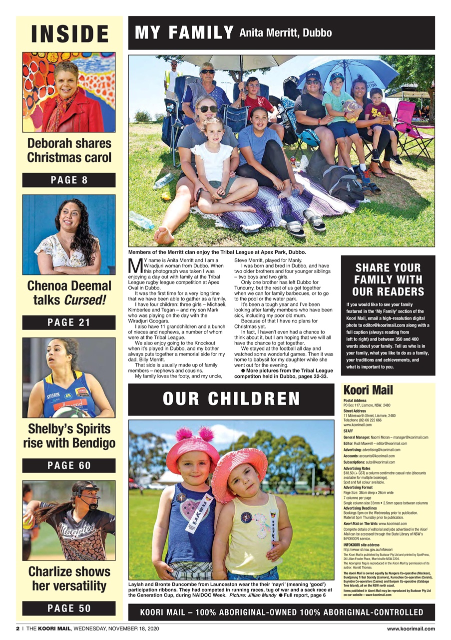 Koori Mail Preview Pages