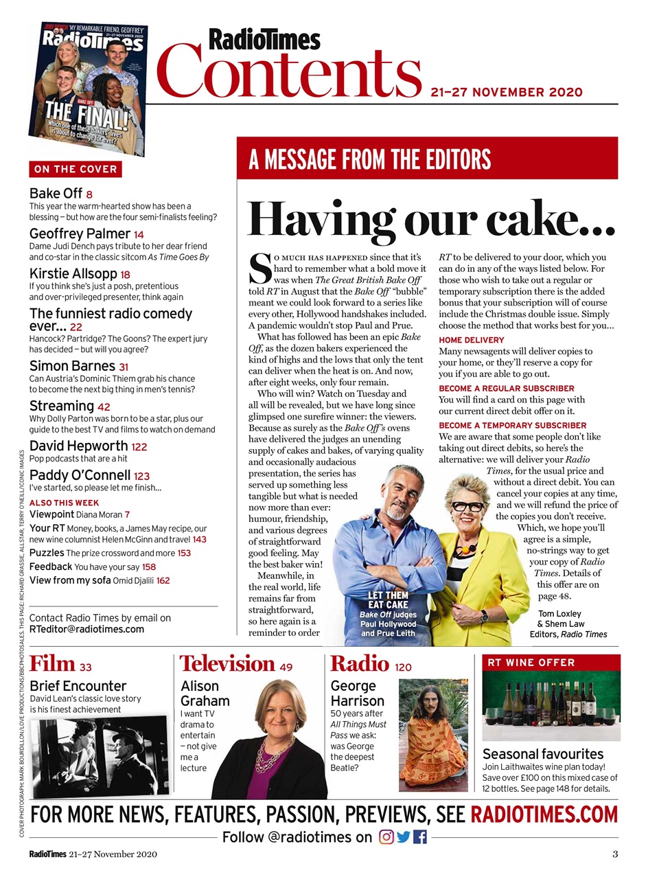 Radio Times Preview Pages