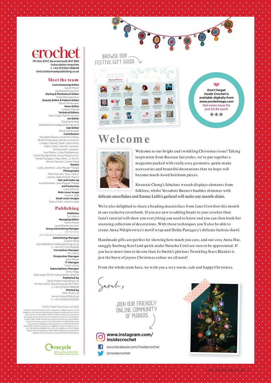 Inside Crochet Preview Pages