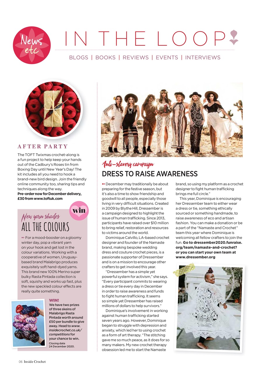 Inside Crochet Preview Pages