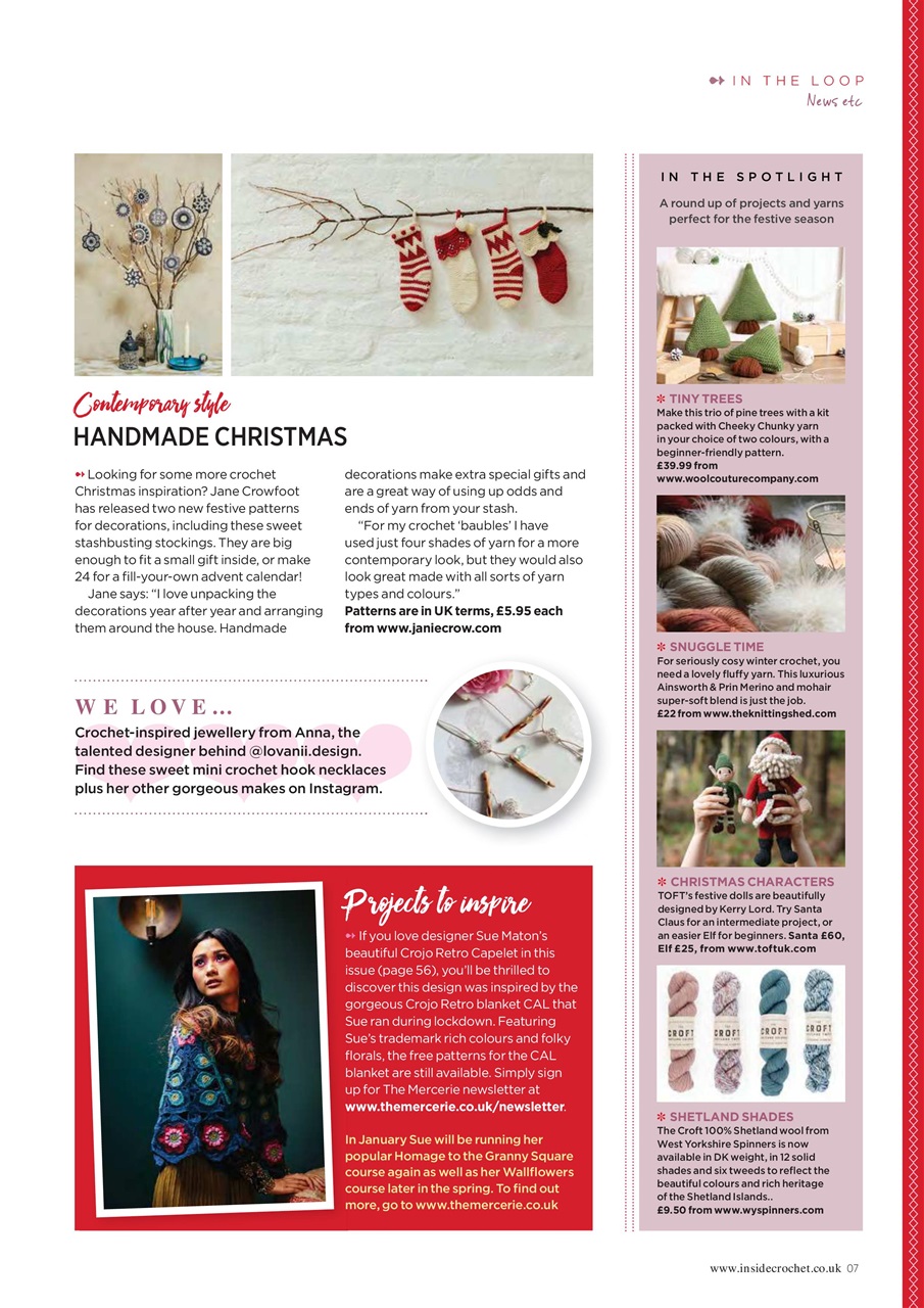 Inside Crochet Preview Pages