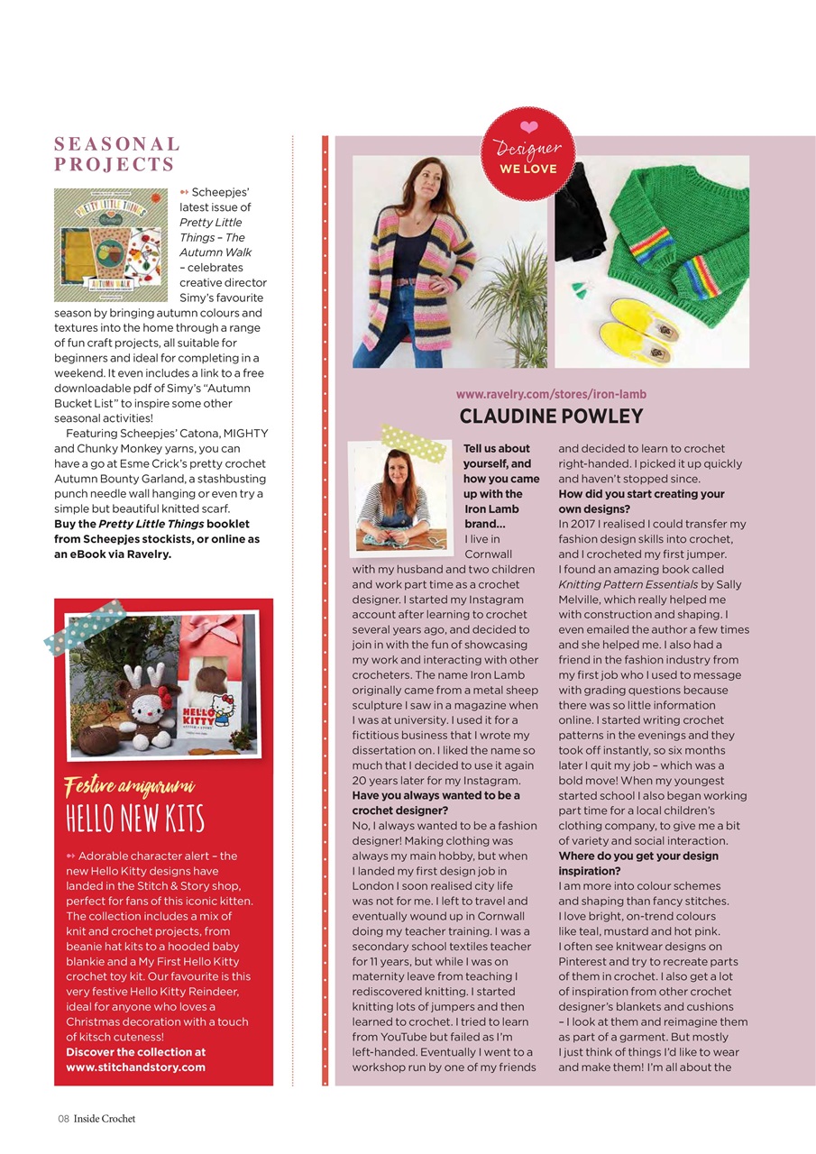 Inside Crochet Preview Pages