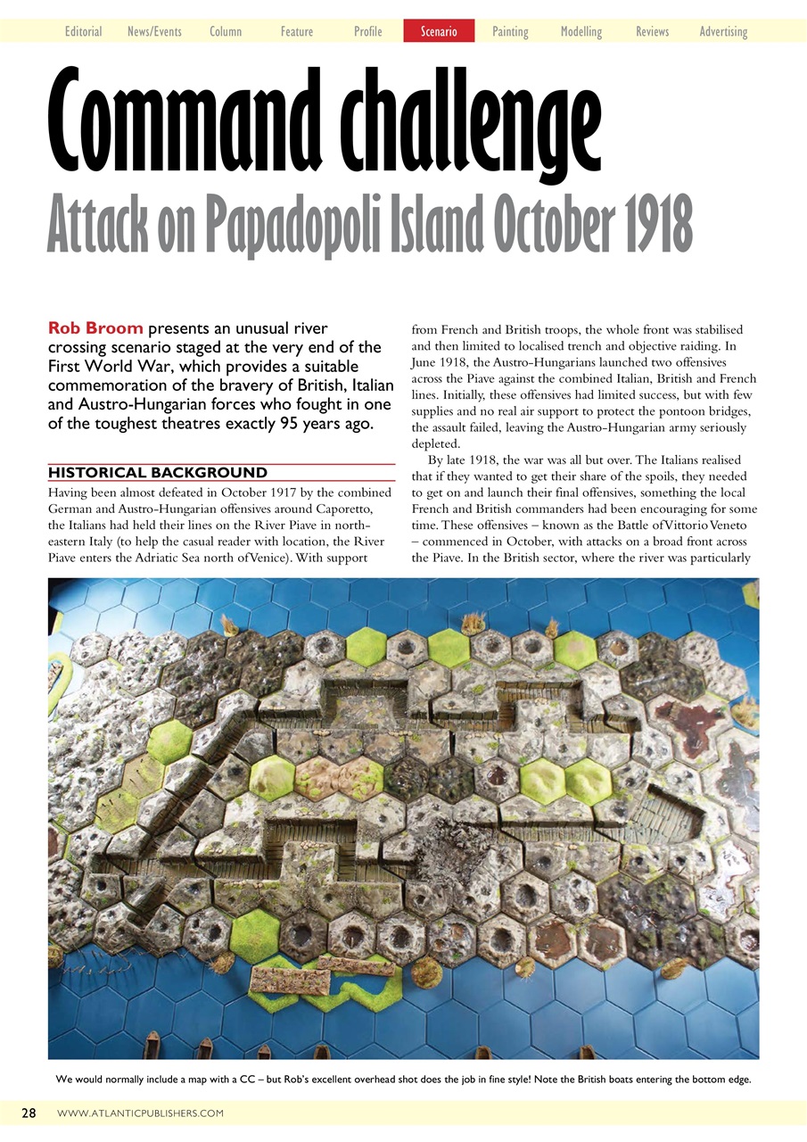 Miniature Wargames Preview Pages