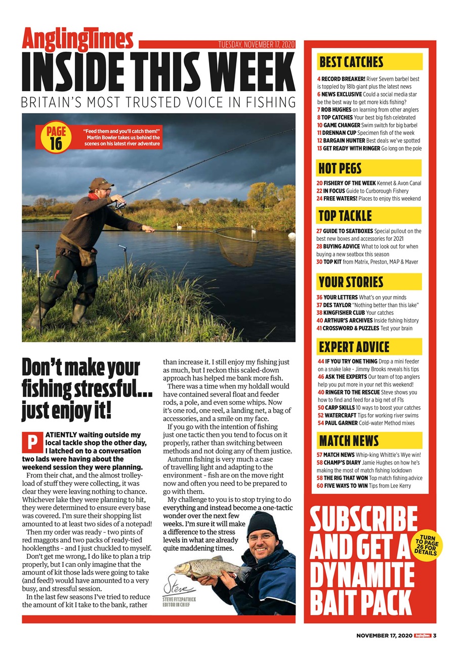 Angling Times Preview Pages
