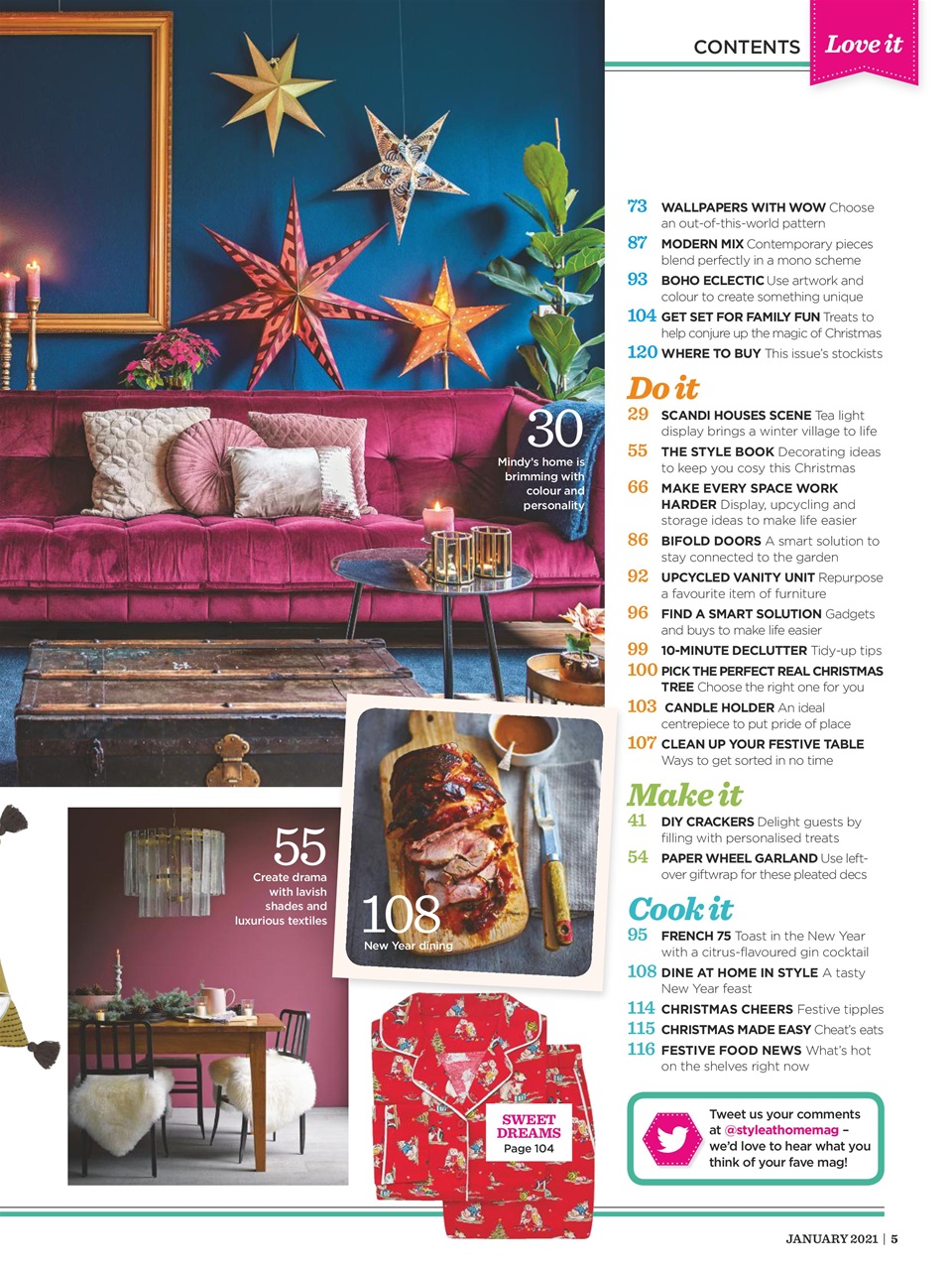 Style at Home Preview Pages
