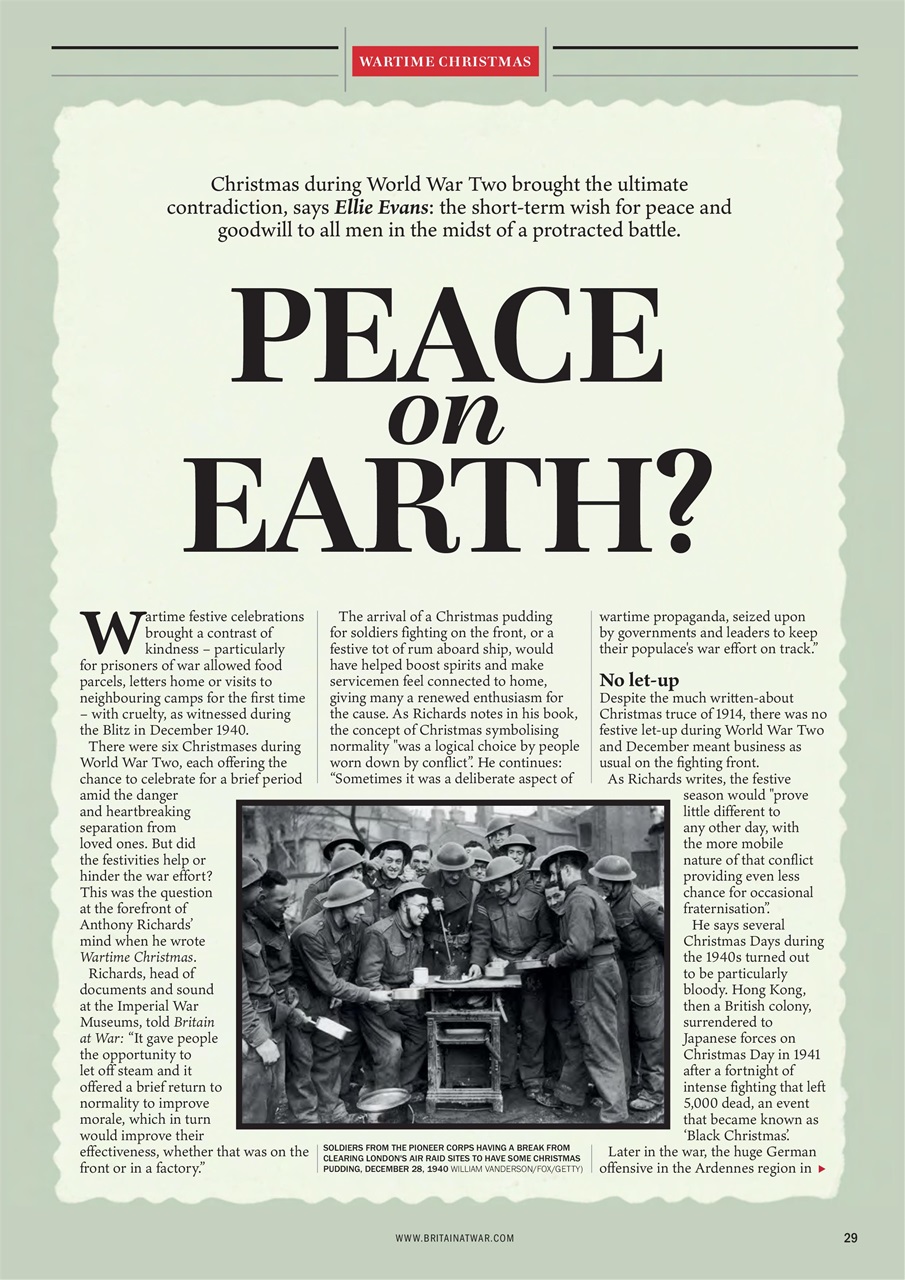 Britain at War Magazine Preview Pages