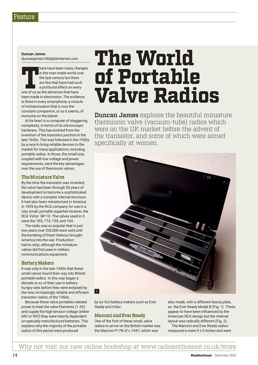 Radio User Preview Pages