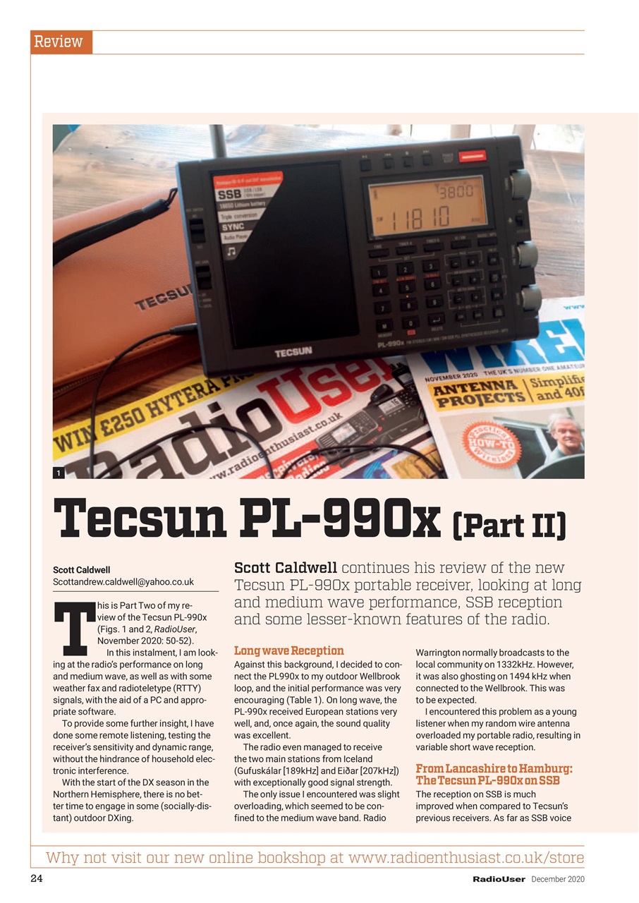 Radio User Preview Pages