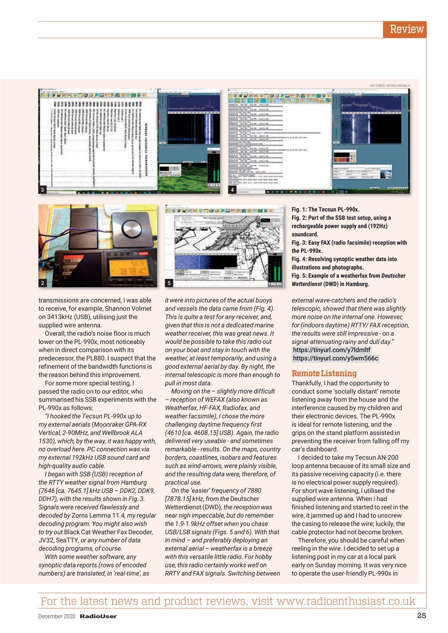 Radio User Preview Pages