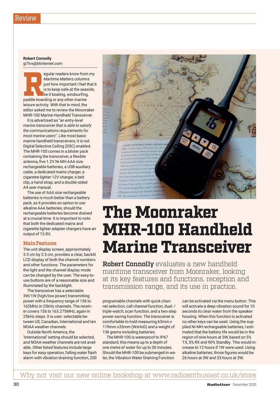 Radio User Preview Pages