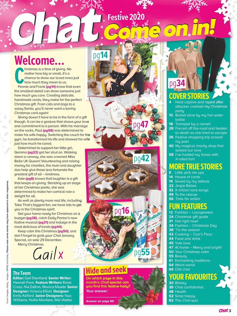 Chat Specials Preview Pages