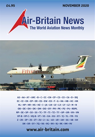 Air Britain News issue November 2020