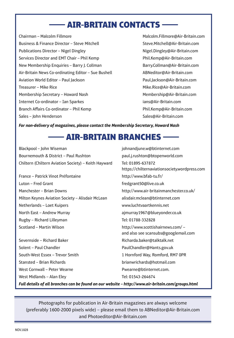 Air Britain News Preview Pages