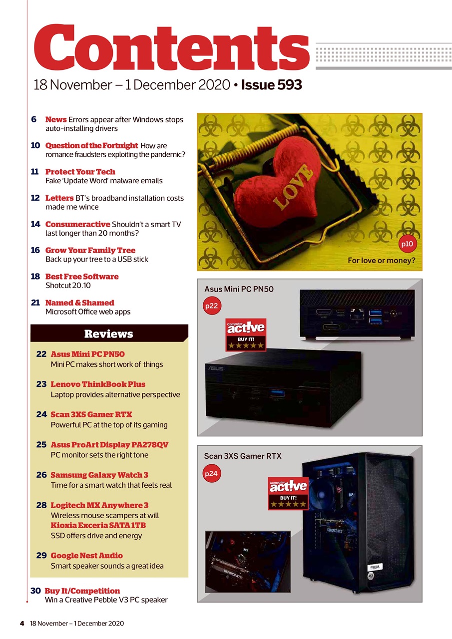 Computer Active Preview Pages