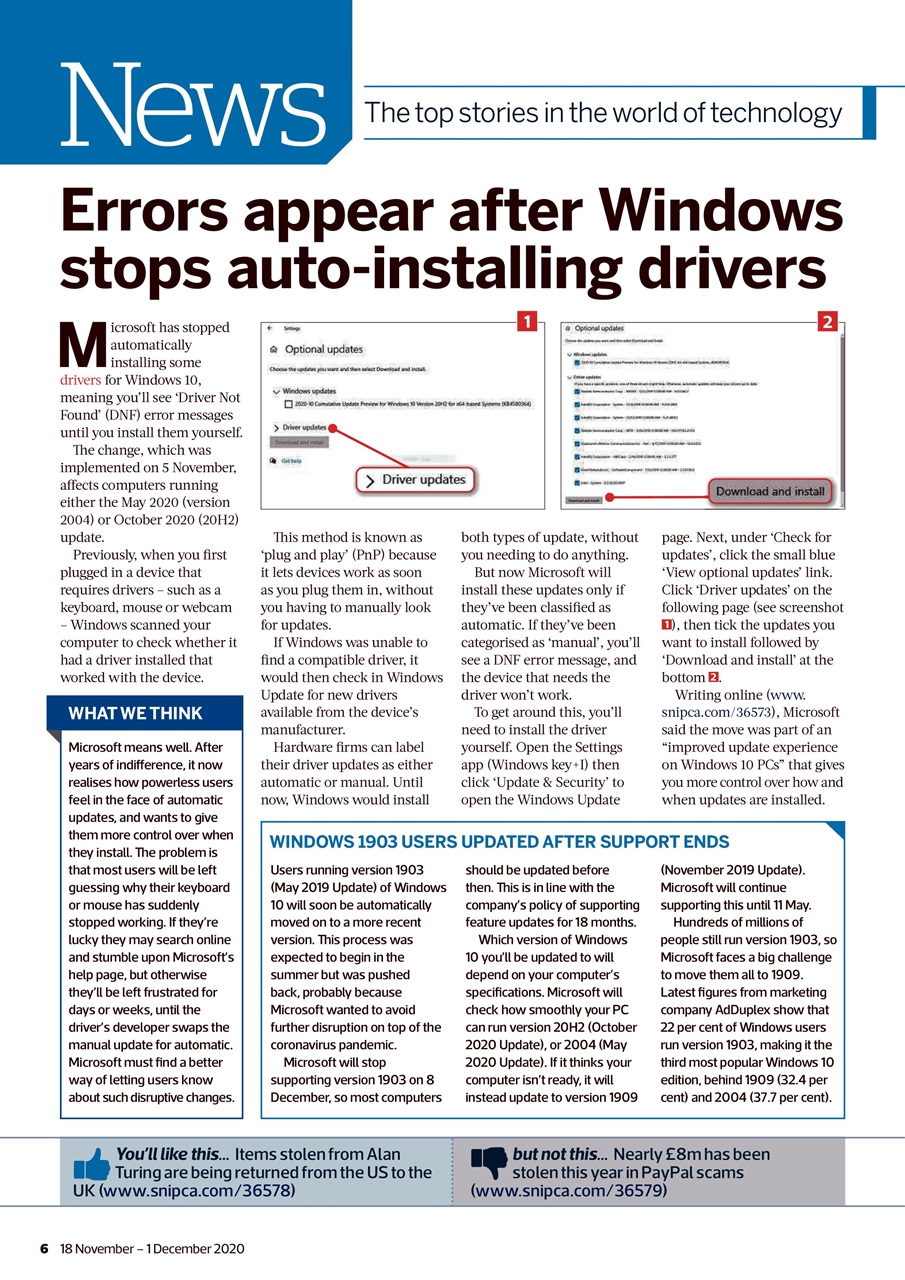 Computer Active Preview Pages