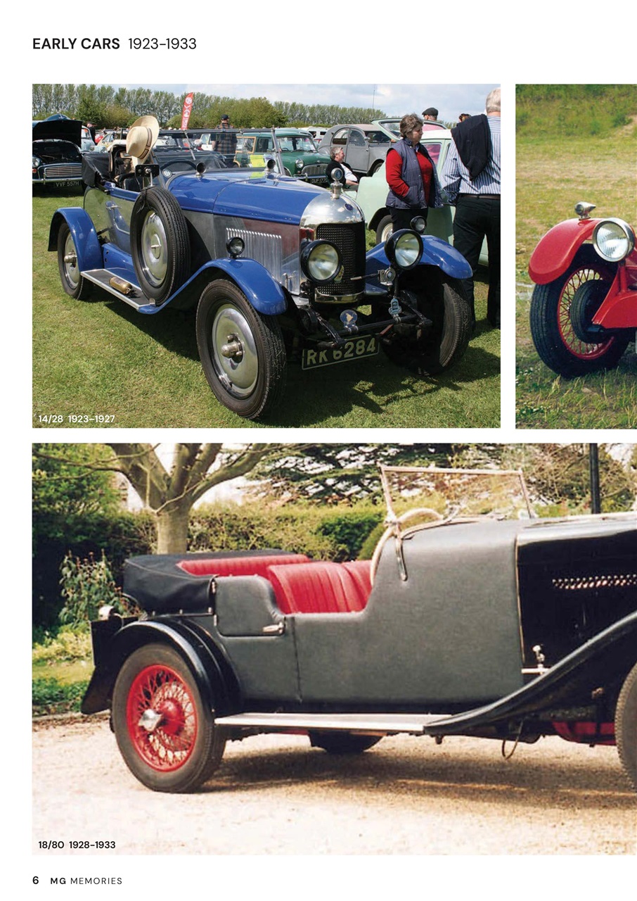 MG Memories Preview Pages