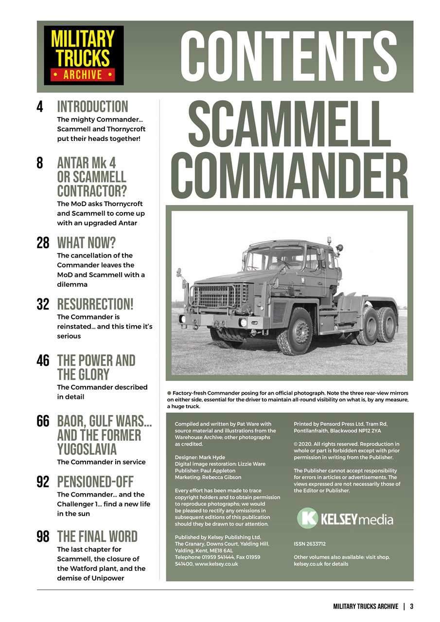 Military Vehicles Archive Preview Pages