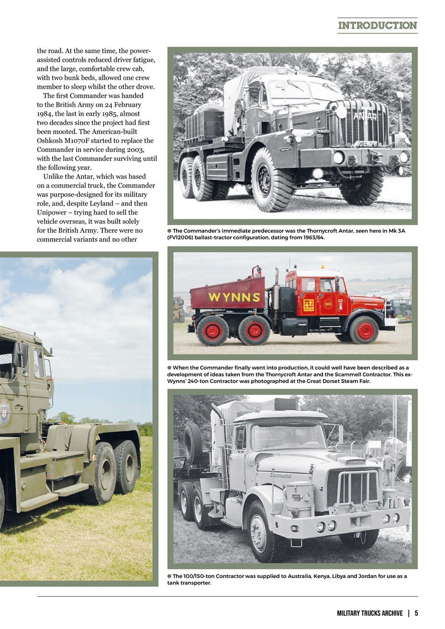 Military Vehicles Archive Preview Pages