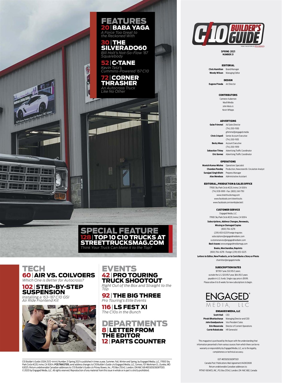 C10 Builder's Guide Preview Pages