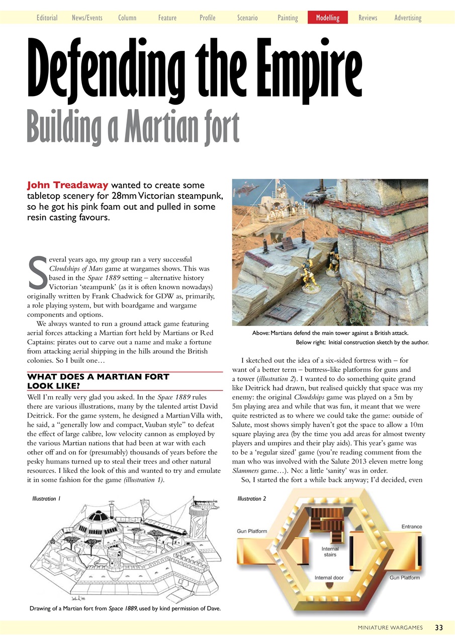 Miniature Wargames Preview Pages