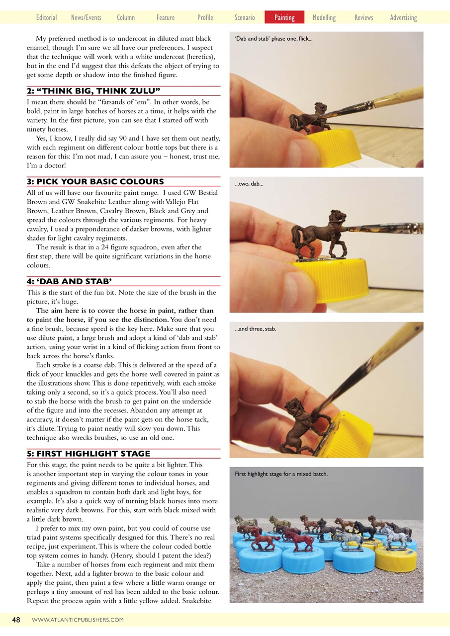 Miniature Wargames Preview Pages