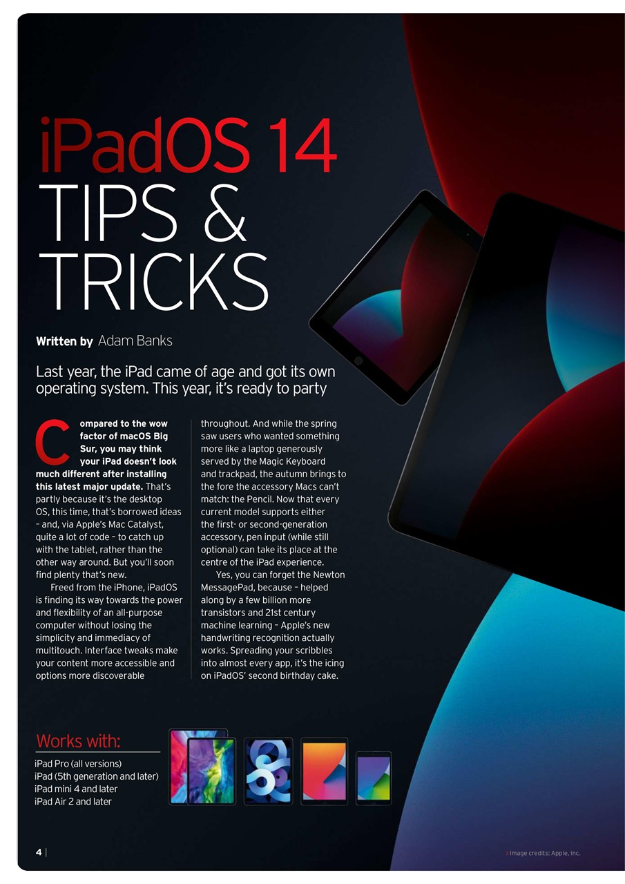 iPad User Preview Pages