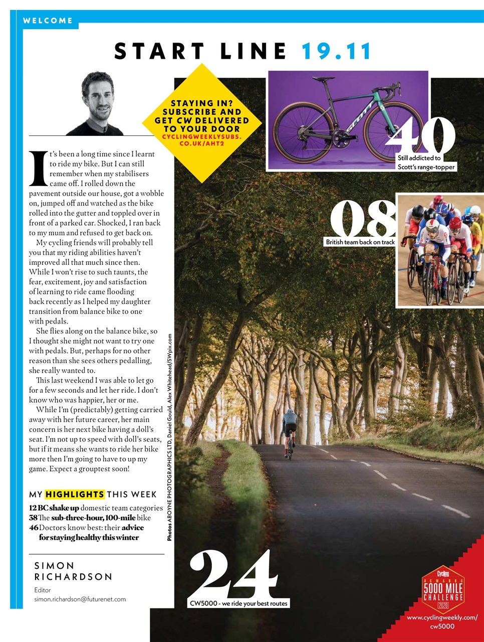 Cycling Weekly Preview Pages