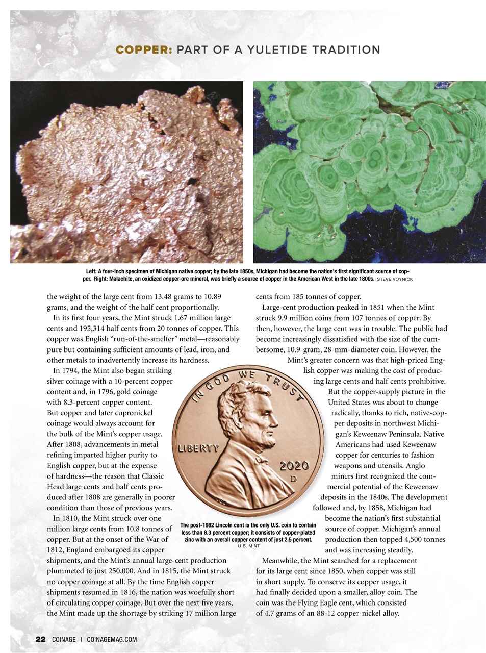 COINage Magazine Preview Pages