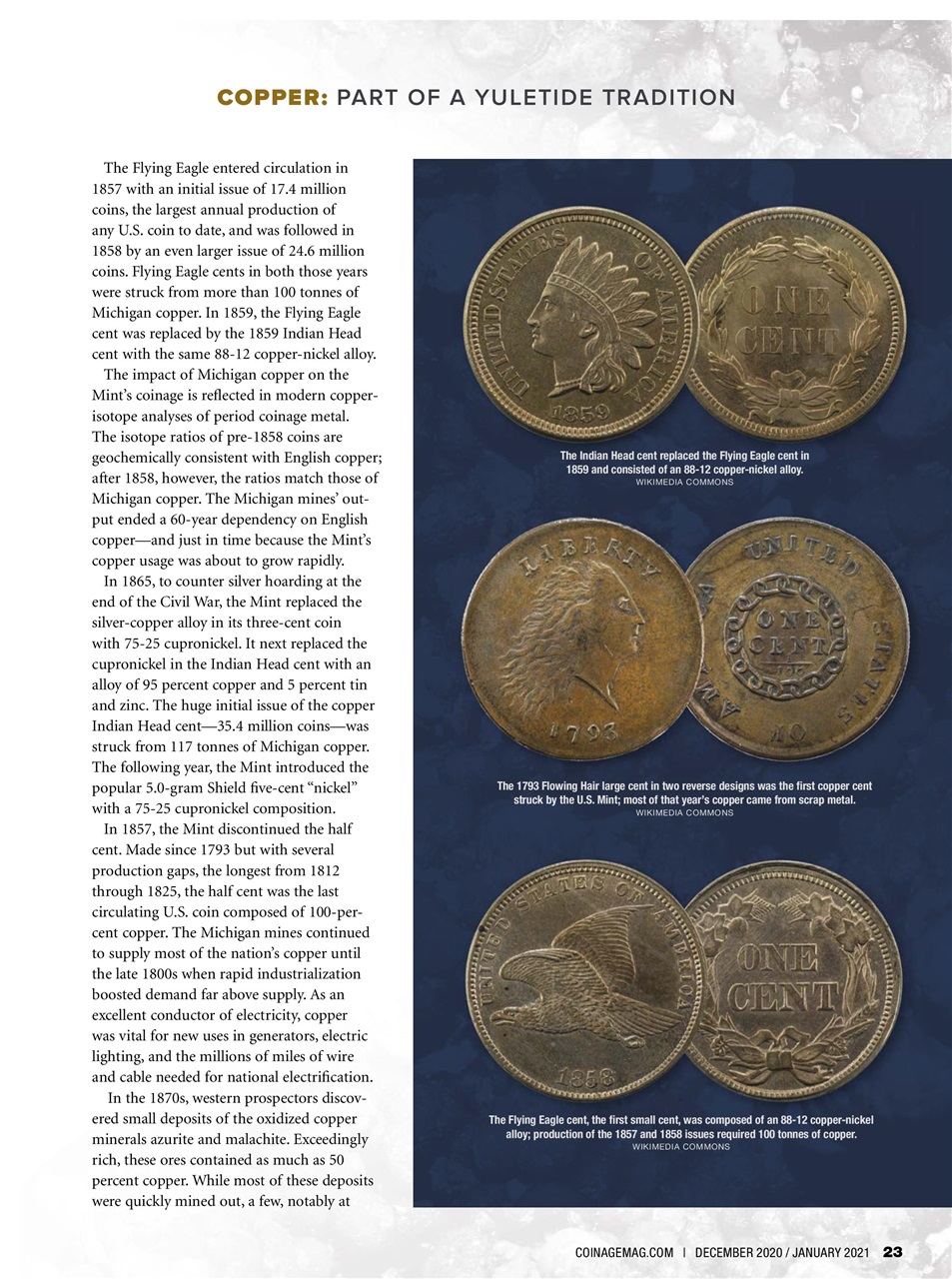 COINage Magazine Preview Pages