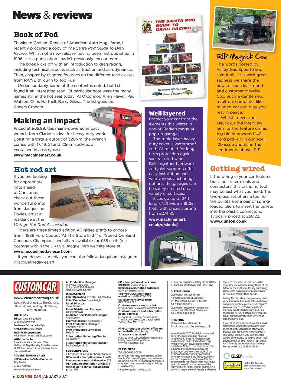 Custom Car Preview Pages