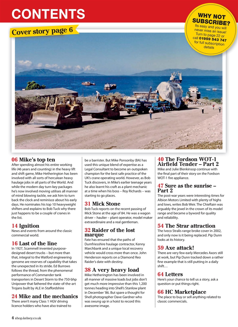 Heritage Commercials Magazine Preview Pages