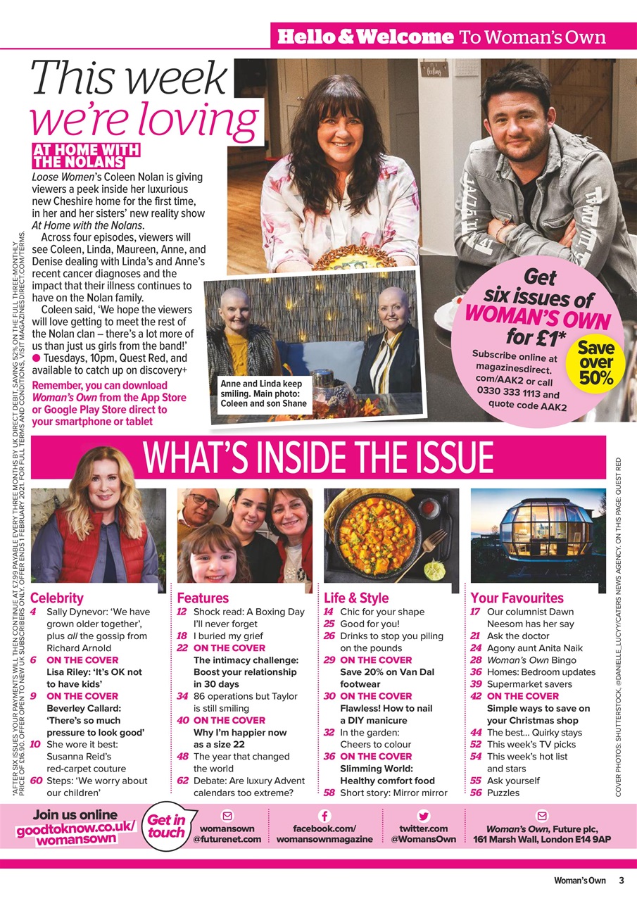 Woman's Own Preview Pages