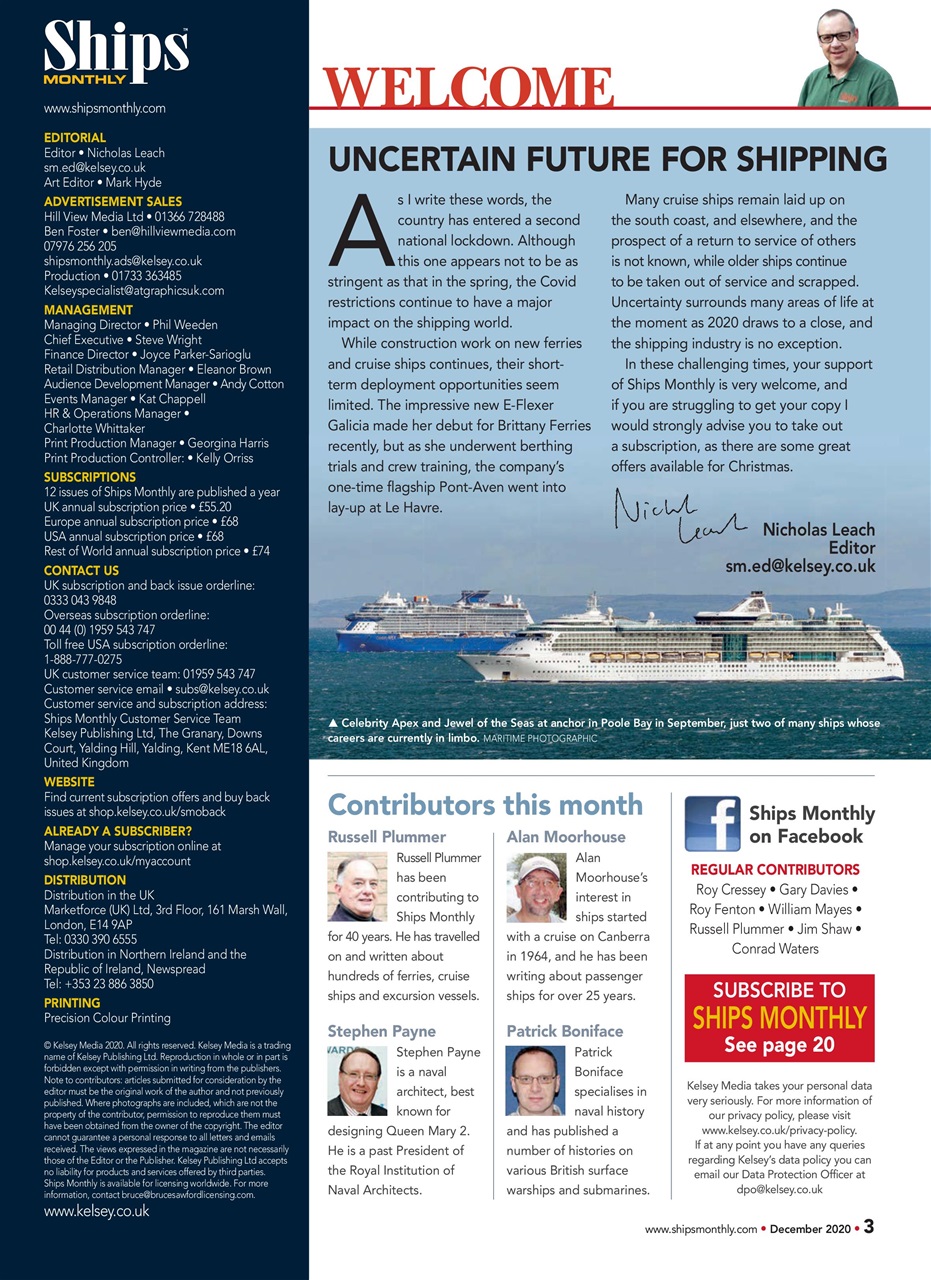 Ships Monthly Preview Pages