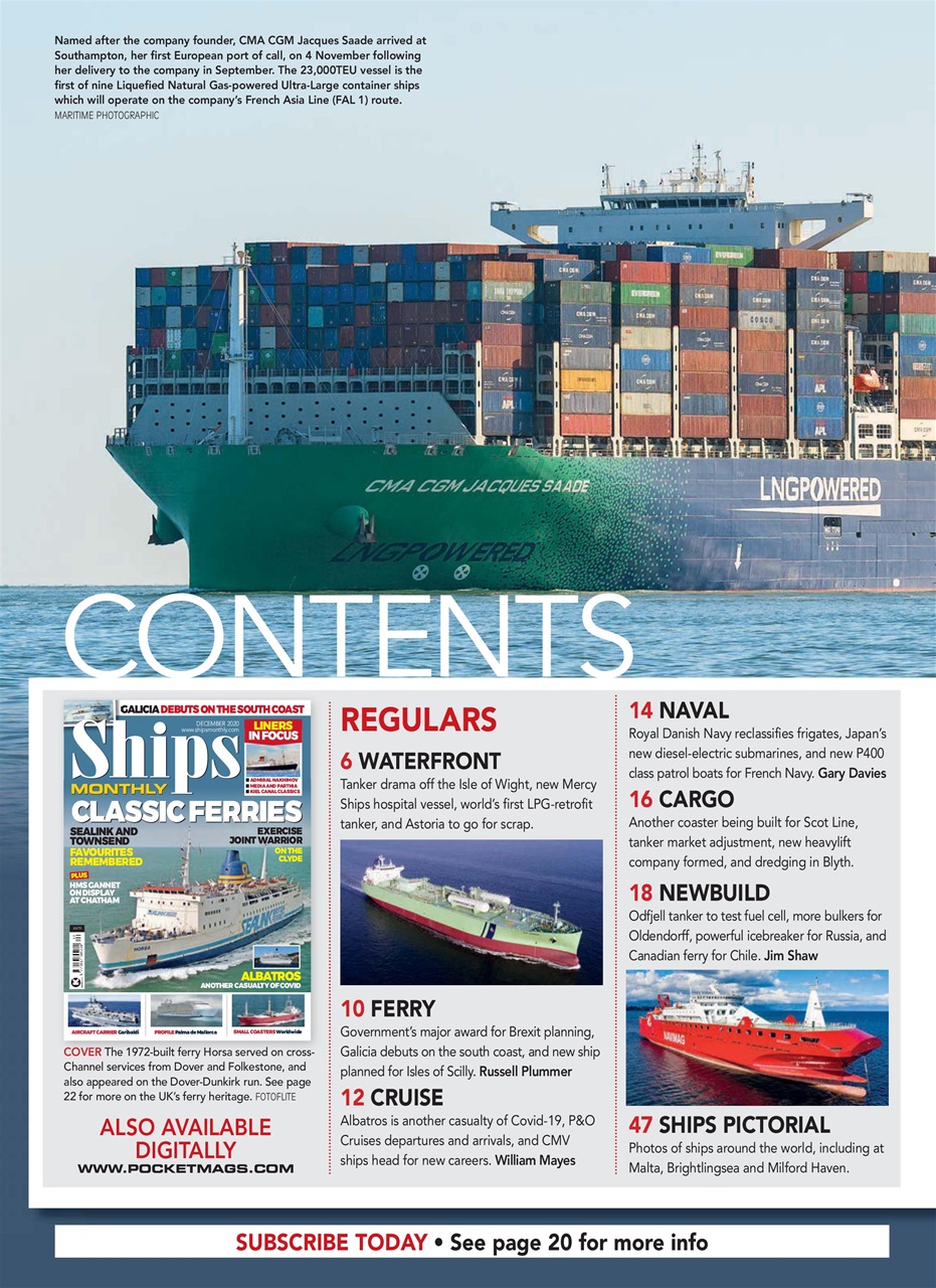 Ships Monthly Preview Pages