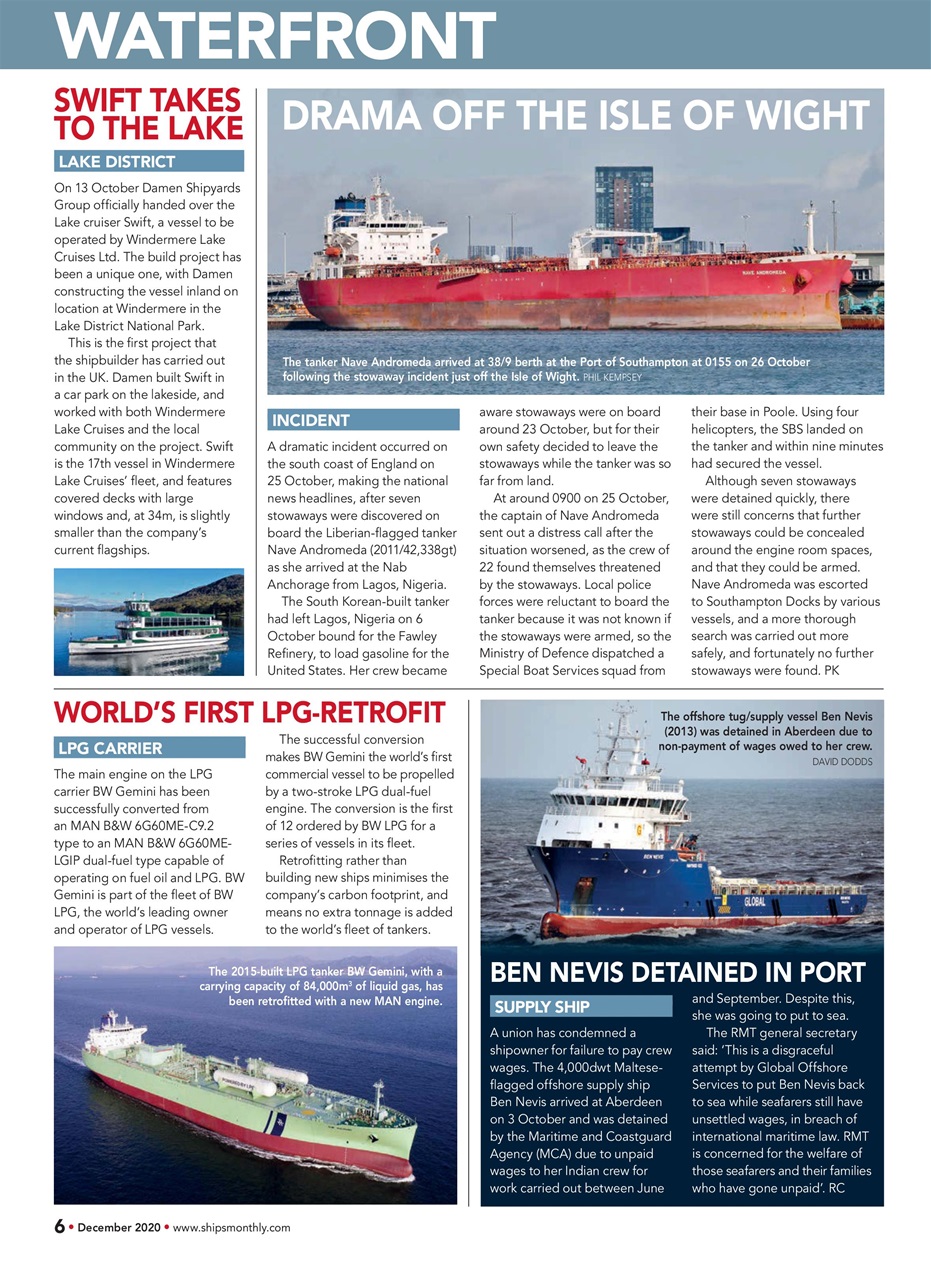 Ships Monthly Preview Pages