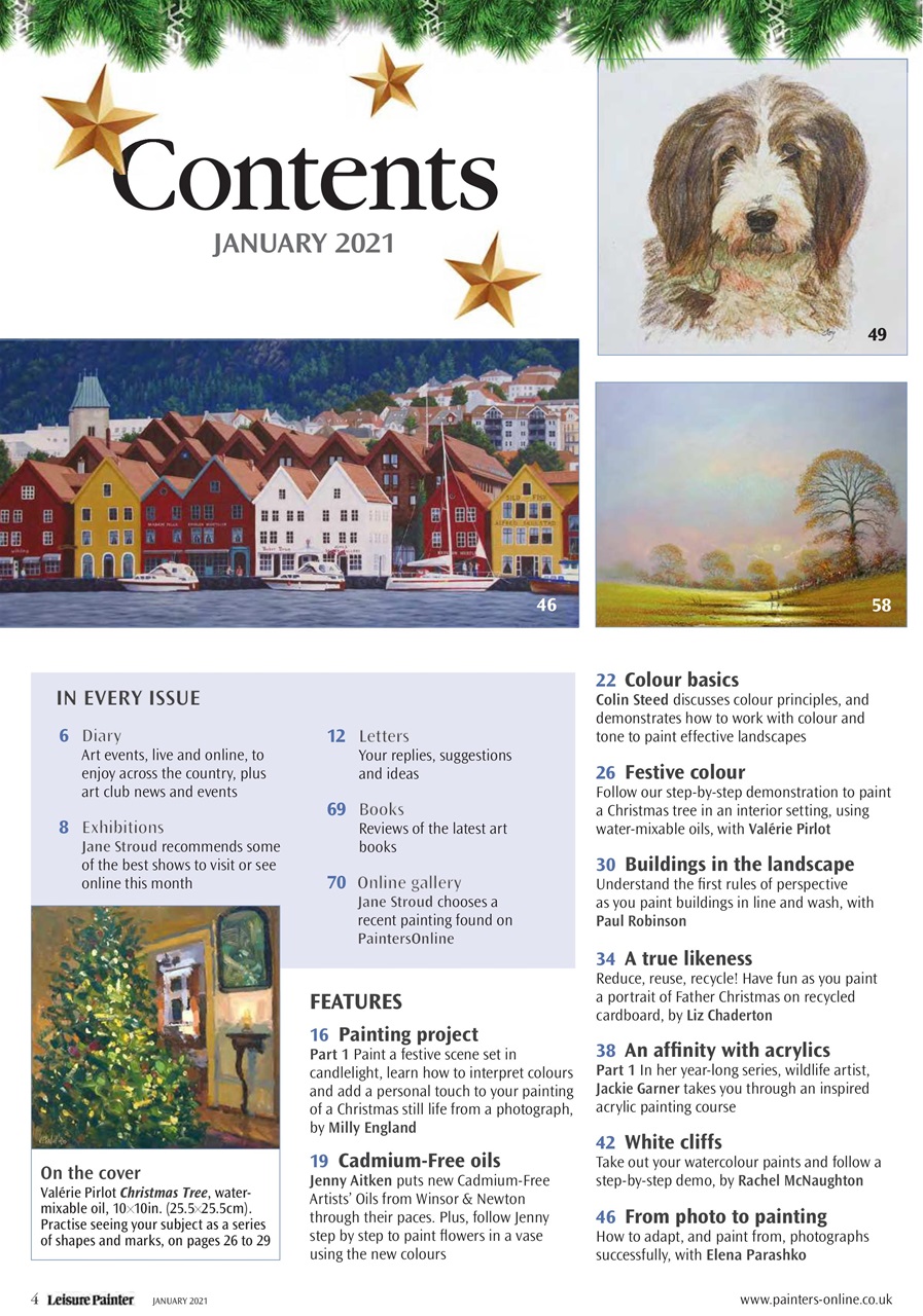 Leisure Painter & The Artist Preview Pages