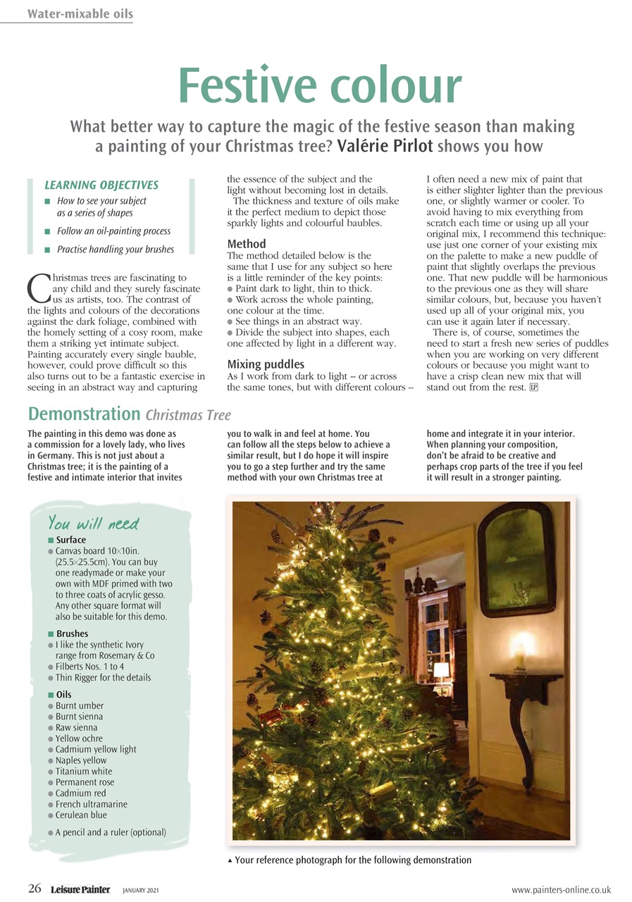 Leisure Painter & The Artist Preview Pages