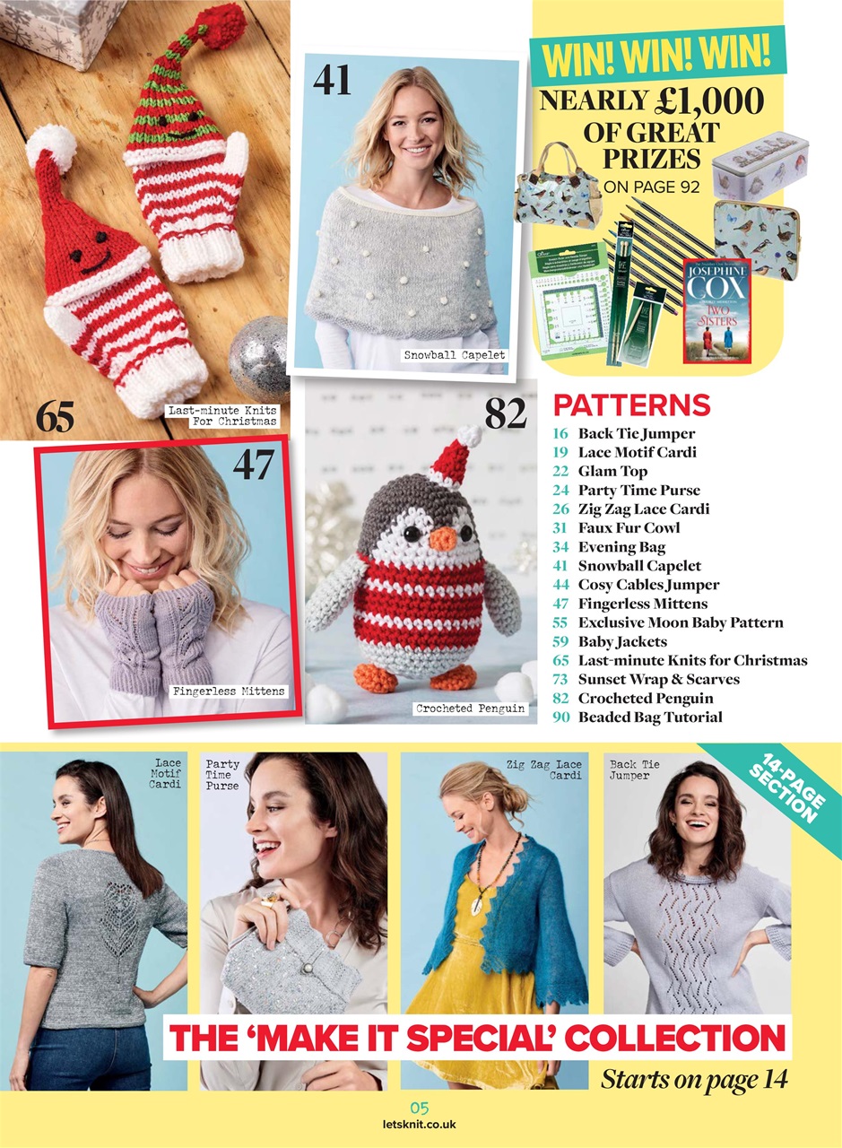 Let's Knit Preview Pages