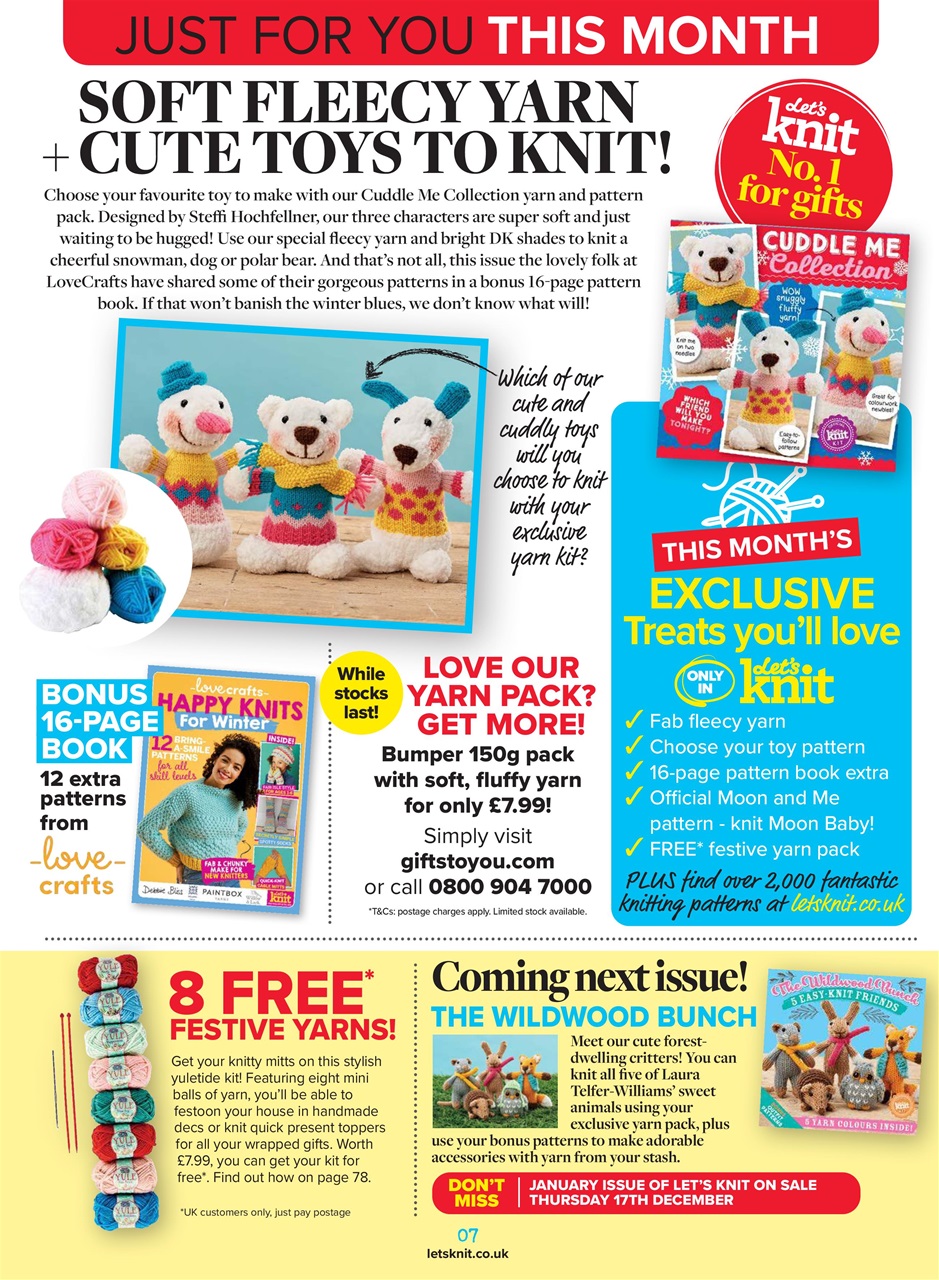 Let's Knit Preview Pages