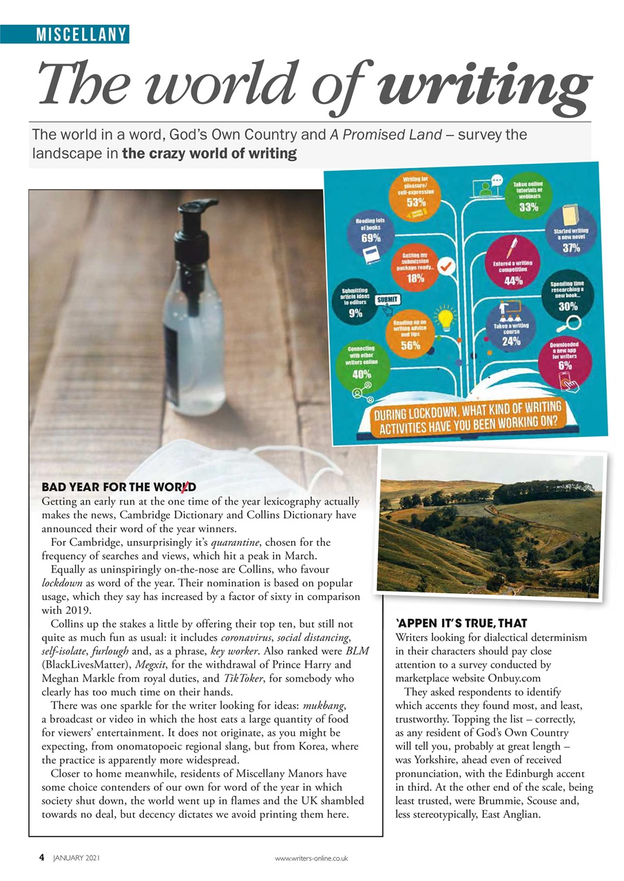 Writing Magazine Preview Pages