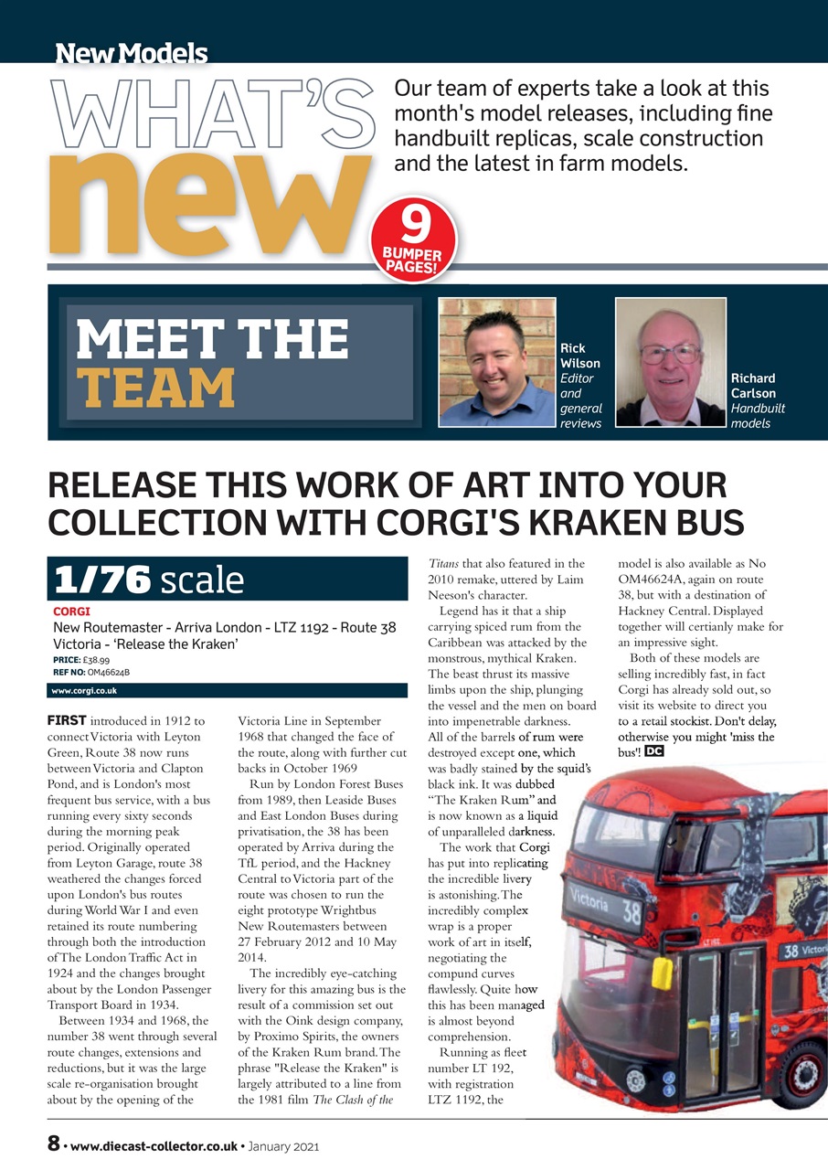 Diecast Collector Preview Pages