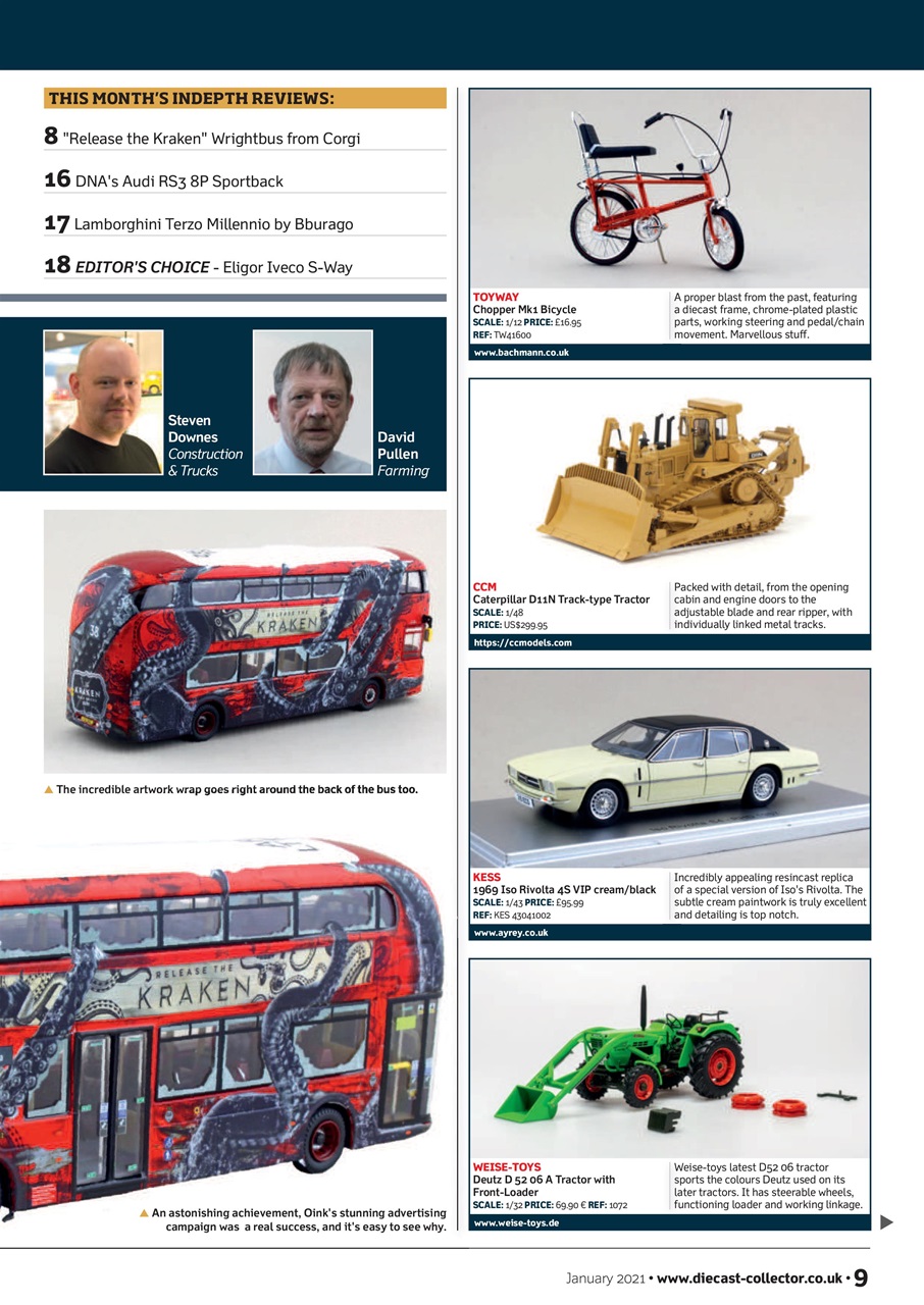 Diecast Collector Preview Pages