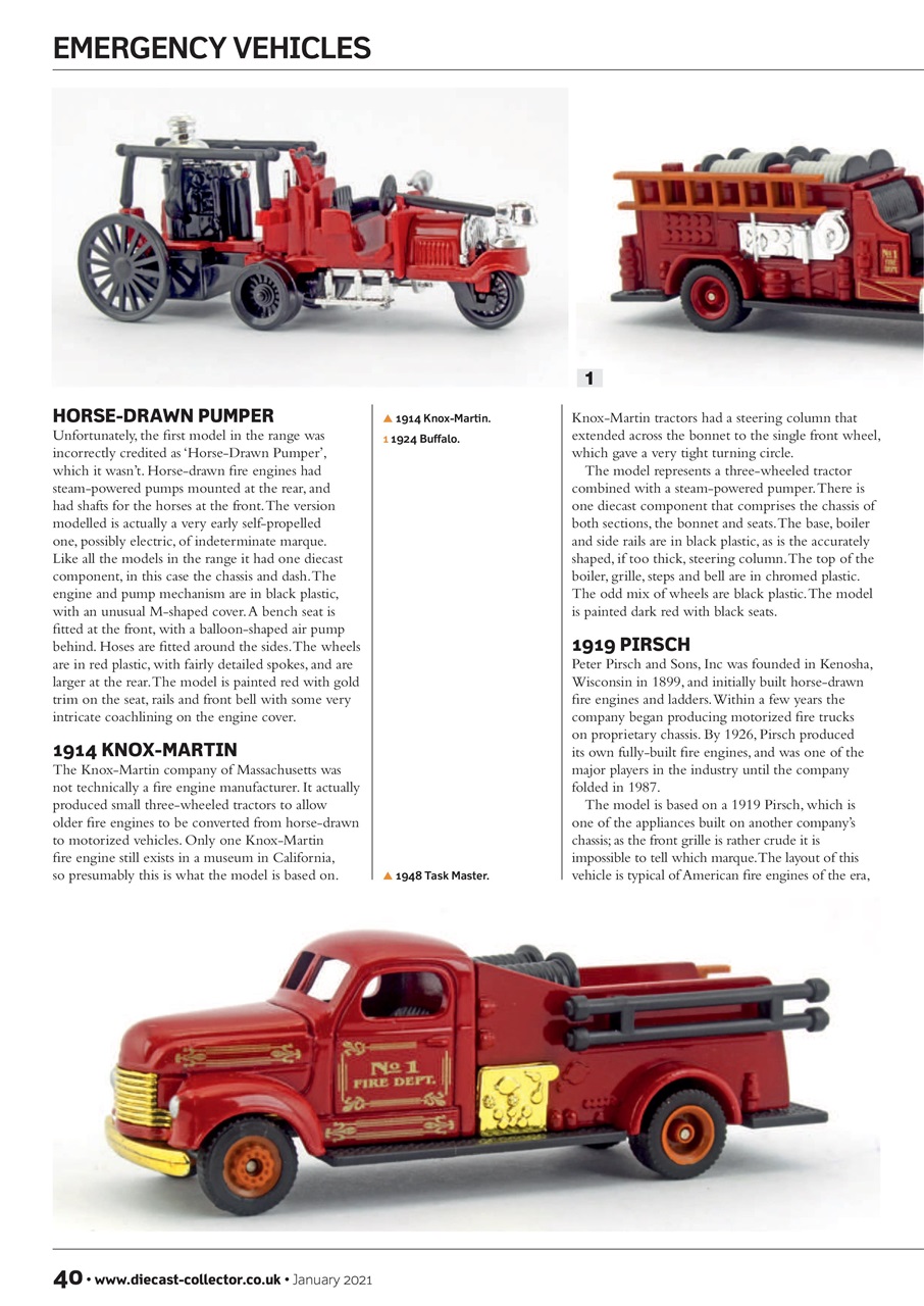 Diecast Collector Preview Pages